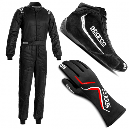 Sparco Sprint Racewear Package - Black